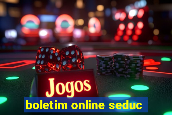 boletim online seduc